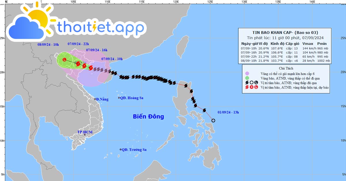 Chiều 7/9 bão số 3 Yagi đã áp sát bờ biển Quảng Ninh, Hải Phòng và tiếp tục đi qua các tỉnh này